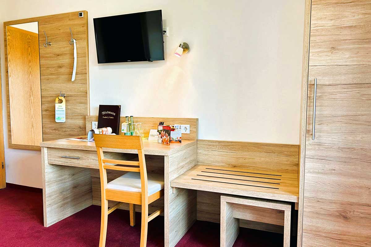 Landhotel Gasthaus Wiedmann - Eresing - Foto: Komfort - Doppelzimmer