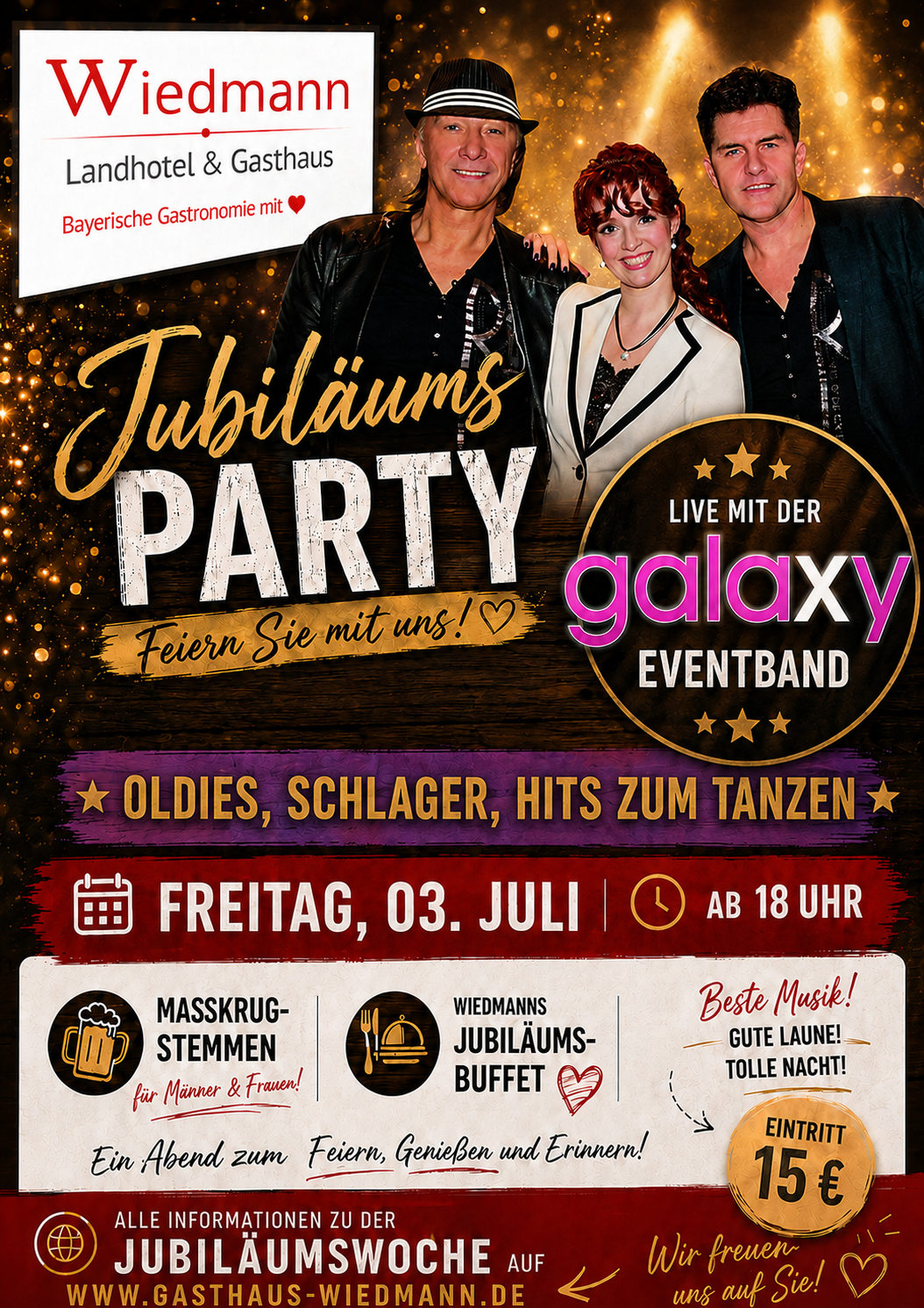 Jubiläumswoche 2026 - Veranstaltung