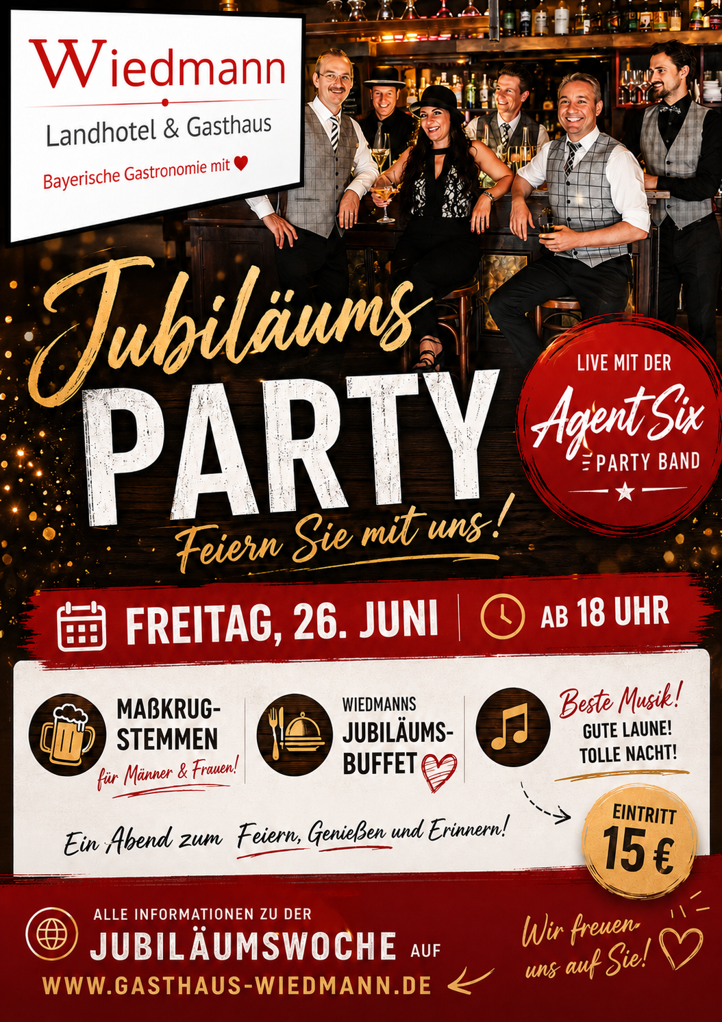 Jubiläumswoche 2026 - Veranstaltung