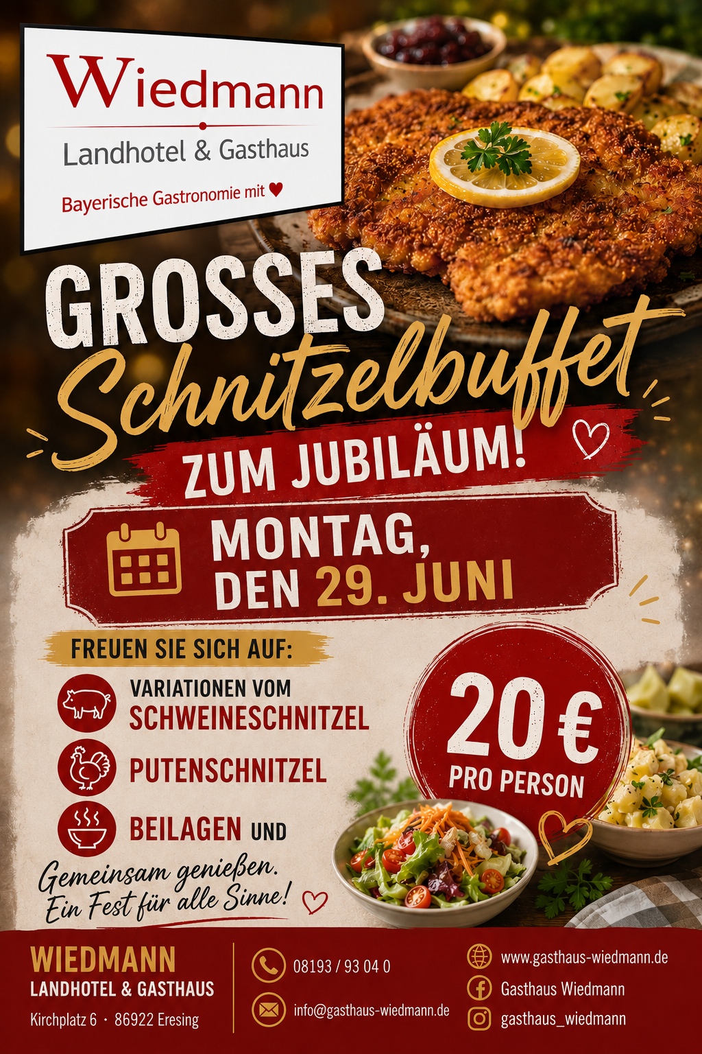 Jubiläumswoche 2026 - Veranstaltung
