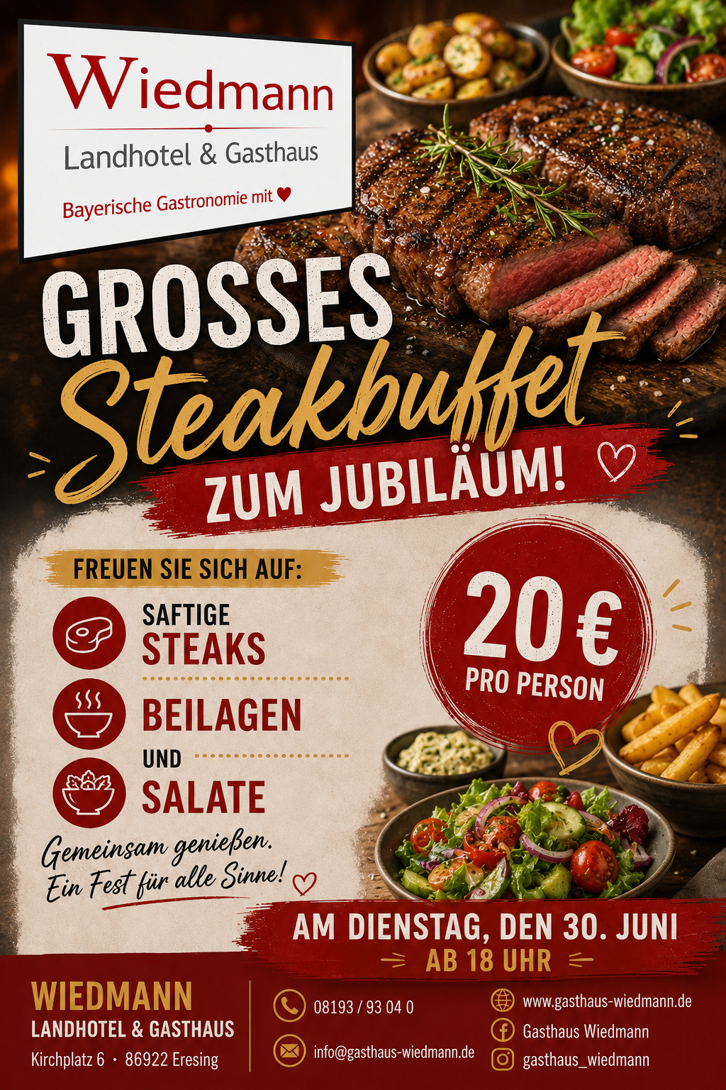 Jubiläumswoche 2026 - Veranstaltung