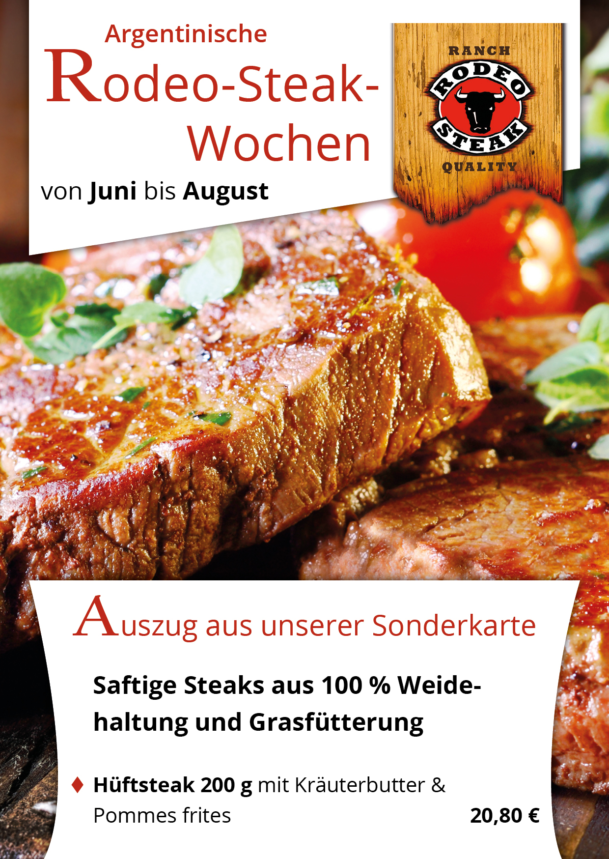 Rodeo Steak Wochen