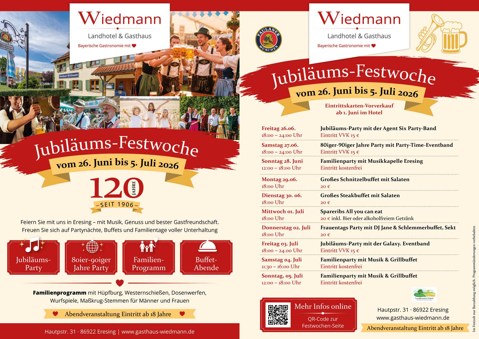 Jubiläumswoche 2026